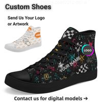Usine de chaussures OEM ODM : Conception personnalisée, Chaussures décontractées classiques en toile pour hommes, Baskets de sport montantes pour la marche, Faible MOQ
