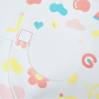 Bavoir jetable pour enfants, bavoir spécifique pour chaise haute, sans lavage, adapté au sevrage et aux repas quotidiens des enfants