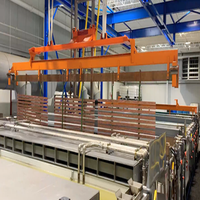 Prix d'usine populaire ligne de placage OEM galvanoplastie zinc-nickel étain suspendu laminoir