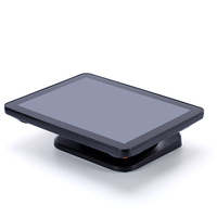 Caisse enregistreuse tactile POS de haute qualité avec écran tactile en aluminium de 15 pouces, système POS tactile, point de vente