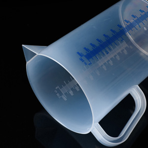 Taza medidora de plástico con tapa, 2000 ml, 1000 ml, 500 ml, juego de tazas medidoras para cocina y repostería, para cocinar y mezclar - Product Image 2