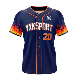 Özel Premium ucuz erkek ağır softbol boy grafik T-Shirt beyzbol forması üniforma seti - Product Image 6