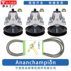 Support de lame de tondeuse à gazon et combinaison de courroie 54 pouces A16113 618P09236 pour tondeuses de jardin - Product Image 3