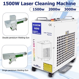 เครื่องทำความสะอาดไฟเบอร์เลเซอร์แบบพกพา 200W 300W สำหรับกำจัดสนิมด้วยเลเซอร์ เพื่อการทำความสะอาดแม่นยำของแม่พิมพ์โลหะและระบบต่างๆ - Product Image 2