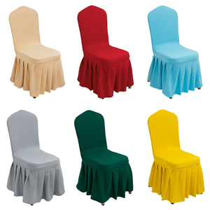 Hotel Thickened Air Layer <strong>Chair</strong> Slipcover Elastic Banquet <strong>Chair</strong> <strong>Cover</strong> with Foot <strong>Cover</strong> Conjoined Banquet <strong>Chair</strong> <strong>Cover</strong> - Product Image 6