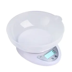 Smart Small New Design Küchen waagen Bester Preis China Food Scales mit Schüssel