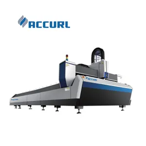 ACCURL cnc laser machine 2000w Gantry Type CNC Tube Laser Cutter Machine for metal steel iron aluminum sheet tube