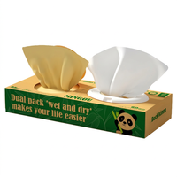 Harga Grosir Tisu Pembersih Rumah Tangga MINGOU Non-Woven, Dapat Dibuang di Toilet, Biodegradable, Dari Zhejiang