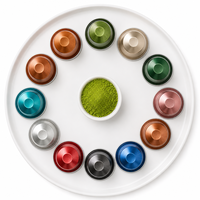 Poudre de pois papillon personnalisable, capsules de matcha bleu cérémonial, dosettes de thé matcha individuelles, boisson OEM