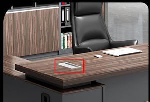 Smooth Executive <span class=keywords><strong>Desk</strong></span> dalla produzione classica tavolo da ufficio scrivania tradizionale per CEO - Product Image 5