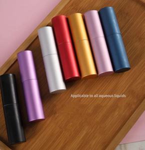 RTS yuvarlak 5ml Twist Up mini sprey şişesi 8ml alüminyum taşınabilir doldurulabilir 10ml parfüm <span class=keywords><strong>Atomizer</strong></span> - Product Image 2