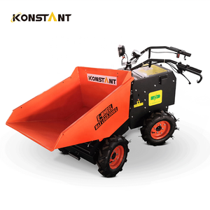 Minidumper de Jardín Barato, Minidumper de Cuatro Ruedas, Carretilla Eléctrica, Buggy para Concreto y Jardín, 2*800w, 300kgs, con Freno de Disco - Product Image 3