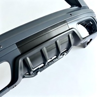 Pour Range Rover Sport 2014-2022, ensemble de pare-chocs arrière style SVR, LR124619 avec embouts d'échappement quadruples, diffuseur, kit carrosserie L494 Facelift