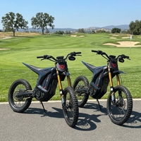 Moto tout-terrain électrique Arctic Leopard XE PRO S 72V55Ah 20KW Moteur central Batterie au lithium