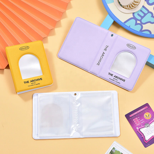 Mini <span class=keywords><strong>album</strong></span> <span class=keywords><strong>photo</strong></span> en PVC de 3 pouces avec 40 pochettes, <span class=keywords><strong>album</strong></span> <span class=keywords><strong>photo</strong></span> miniature personnalisé pour photos Instax et cartes de visite - Product Image 3