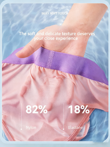 Low-Rise Ice Silk Breathable Solid <strong>Men</strong> Underwear <strong>Brief</strong> with Open Penis <strong>Pouch</strong> Comfortable Seamless Panties for <strong>Men</strong> - Product Image 5