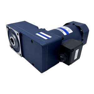 มอเตอร์เกียร์104มม. 220V, มอเตอร์กล่องเหนี่ยวนำมอเตอร์มอเตอร์ไฟฟ้ากระแสสลับ120W 200W 250W 300W พร้อมตัวลดเกียร์แบบ L - Product Image 2