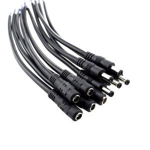 Stecker Buchse 5.5x2.1mm 5.5x2.5mm 3.5x1.35mm DC-Hohlstecker und -Buchse zu Offenem Kabelende mit Blankem Litzen für LED-CCTV-Überwachungskamera - Product Image 3