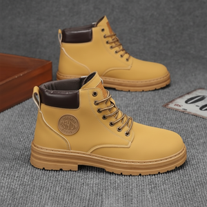 Le Sneakers alte uomo di mezza stagione giornaliere ZG-W222 disponibili in 3 colori-scarpe da passeggio eleganti - Product Image 1