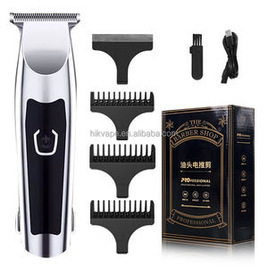 Máquina <span class=keywords><strong>de</strong></span> <span class=keywords><strong>Corte</strong></span> para Barbería, Cortadora <span class=keywords><strong>de</strong></span> Bordes y Perfiladora Inalámbrica Recargable, Recortadora <span class=keywords><strong>de</strong></span> <span class=keywords><strong>Pelo</strong></span>, Cortapelos Eléctrico Profesional - Product Image 4