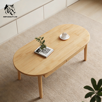 Table basse en bois, meuble de salon, nouvelle mode, prix bas, personnalisable, en stock, prêt à être expédié, vendeur d'usine chinois.