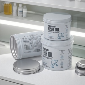 Latas de Aluminio Premium en Oferta para Cápsulas de Aceite de Pescado, Envases Metálicos para Omega-3 y Suplementos Dietéticos - Product Image 2