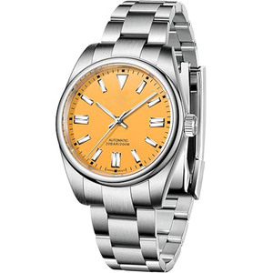 40MM Luxury Custom Logo Automatic <b>Mechanical</b> <b>Watches</b> 200 Meter Waterproof Stainless Steel Classic Mens Dressing <b>Watch</b> - Product Image 2