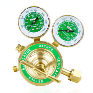 Válvula Reguladora de Presión de Oxígeno y Propano de Estilo Americano, Totalmente de Cobre, para Soldadura y Corte, Válvula Reductora de Presión de Soldadura, Totalmente de Cobre - Product Image 2