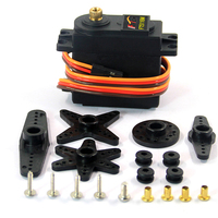 Servomoteur numérique programmable FEETECH FT5116M pour voitures RC, taille standard, 6V 15kg.cm, engrenage métallique, protection pour robots et bras de modèles RC