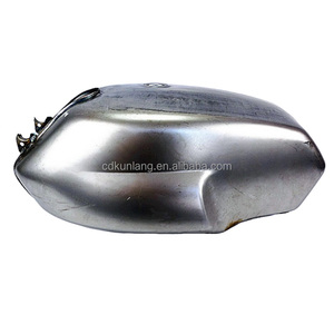 Moto personnalisée boîte à huile vintage cyclomoteur Scooter réservoir de carburant 10L fer café Racer rétro modifié moto réservoirs d'essence - Product Image 2