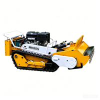 Tondeuse à fléaux télécommandée 300m MK-80S, hauteur de coupe réglable 2-20cm, auto-chargeante 24V, pour vergers et pentes
