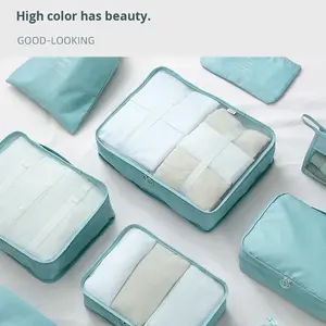 Set <span class=keywords><strong>de</strong></span> sacs <span class=keywords><strong>de</strong></span> rangement <span class=keywords><strong>de</strong></span> voyage multi-pièces Valise Type plat Classification des vêtements Organisateur <span class=keywords><strong>de</strong></span> rangement des <span class=keywords><strong>sous</strong></span>-vêtements Sac <span class=keywords><strong>sous</strong></span> <span class=keywords><strong>vide</strong></span> à cordon - Product Image 4