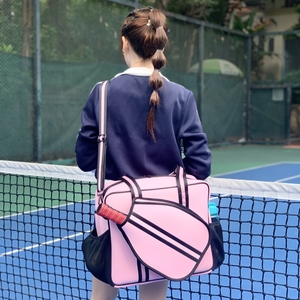 RTS Factory Großhandel Pickle ball Einkaufstasche Große Neopren Pickle ball Schläger tasche Pickle ball Paddel Umhängetasche für Frauen - Product Image 1