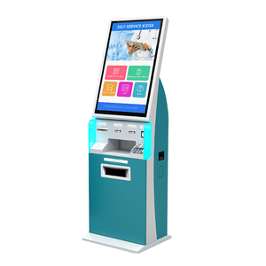 Nakit depozito notu alıcı bilet otomatı self servis a4 belge baskı kimliği kart okuyucu ile kioskta kendini kontrol - Product Image 2