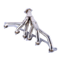 Collecteurs longs 6-en-1 soudés TIG en acier inoxydable poli pour Jeep Wrangler Cherokee 4.0L TJ YJ XJ 91-99 avec joints