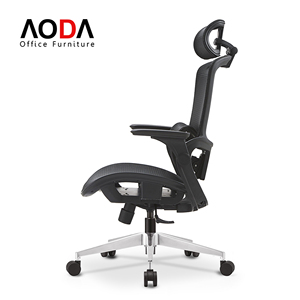 Silla de oficina ergonómica con reposabrazos 3D, doble respaldo, soporte Lumbar dinámico adaptable, malla transpirable, Cadeira Escritorio - Product Image 6