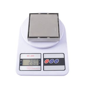 <span class=keywords><strong>Scarico</strong></span> <span class=keywords><strong>doccia</strong></span> quadrato da 4 pollici anti-intasamento e anti-odore con filtro raccogli capelli integrato - Product Image 5