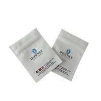 Impression de logo personnalisé thermoscellable Sacs de paquet d'échantillon en mylar de feuille d'aluminium en plastique anti-odeur Pochette de sachet de paquet de capsule