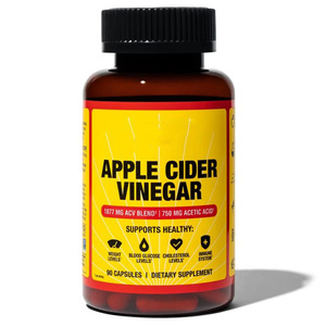 Tablet Herbal Alami OEM ODM, Pembakar Lemak Cepat dan Kuat, Pil Pelangsing, Kapsul Detoks, Kapsul Cuka Apel ACV - Product Image 1