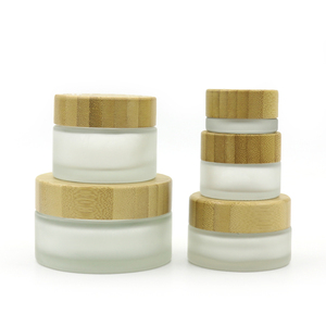 <span class=keywords><strong>Pot</strong></span> cosmétique <span class=keywords><strong>en</strong></span> verre rond givré écologique avec couvercle <span class=keywords><strong>en</strong></span> bois, rechargeable, vide, pour produits de beauté - Vente <span class=keywords><strong>en</strong></span> gros - Product Image 6