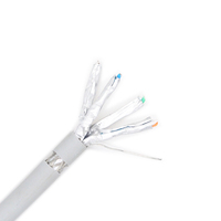 Câble Ethernet Cat7 Cat6a Cat8 Prix Usine Extérieur en Vrac UTP SFTP Blindé 23 24AWG Cuivre RJ45 pour Réseau LAN