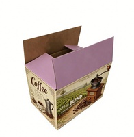 Boîte en carton ondulé personnalisée avec logo pour l'expédition de produits et l'emballage de vente au détail