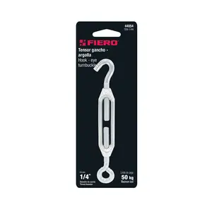 Master con 144 unidades Tensor de zinc 1/4 'gancho-anillo, FIERO - Product Image 2