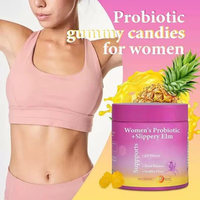 Gummies Probiotiques Direct Usine pour Femmes Adultes : Soutien Digestif, Immunité Renforcée, Extrait d'Orme Rouge, Énergie