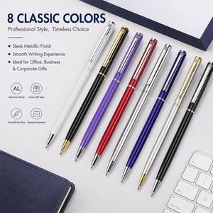 Promotional Logo Printing Advertising Customised Ball Point Metal Luxury <b>Pen</b> with Custom logo Personalized Metal Ballpoint <b>Pen</b> - Product Image 2