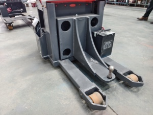 Electric Pallet Truck 24V Steel Solid <b>Wheels</b> Industrial Warehouse Use New Condition - Product Image 2