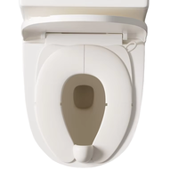 Siège de toilette portable écologique en PP pour enfants couverture de voyage à motif de carton pliable réutilisable pour chaise de pot pour enfants de garçons