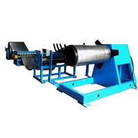 Machine combinée de cisaillement et de refendage avec dérouleur, machine de découpe de bobines d'acier à longueur