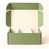 Boîtes d'expédition personnalisées avec impression de logo, emballage en carton ondulé recyclable, emballage pour vêtements, boîtes d'expédition en papier
