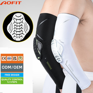 Aofit thể thao chống va chạm đệm nén cánh tay khuỷu tay cẳng tay Áo bóng chày đi xe đạp cánh tay hỗ trợ bảo vệ - Product Image 1